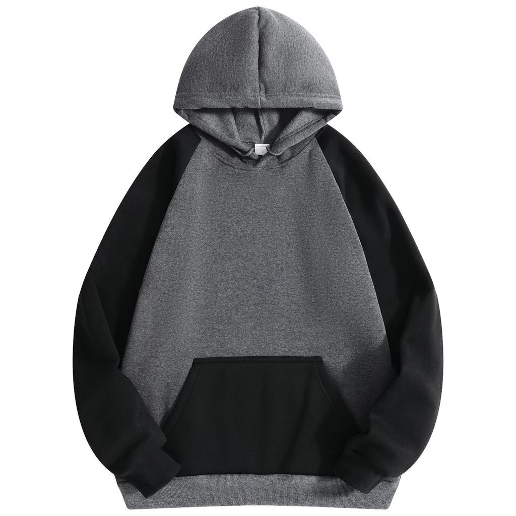 Women's ,Blocked Fleece,Lined Warm Casual Sports Long,Sleeved Sweatshirt Set