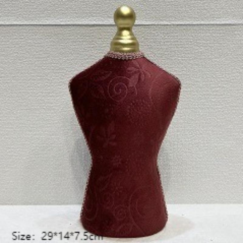 Flannel Exquisite Jewelry Display Rack Necklace Model Showcase Stand Counter Jewellery Show Holder Live Stream Storage Shelf