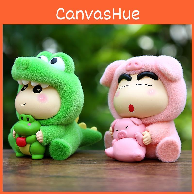 Crayon Shinchan Models Pvc Toys Ornaments For Kids Visual Development Skills