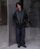 Mood Inside Field Leather Car Coat_Black