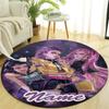 Personalized K-KPop Demon Hunters Round Chair Office Rug - Perfect for Mat, Office Chair & More - Ideal Gift for Birthdays and Holidays