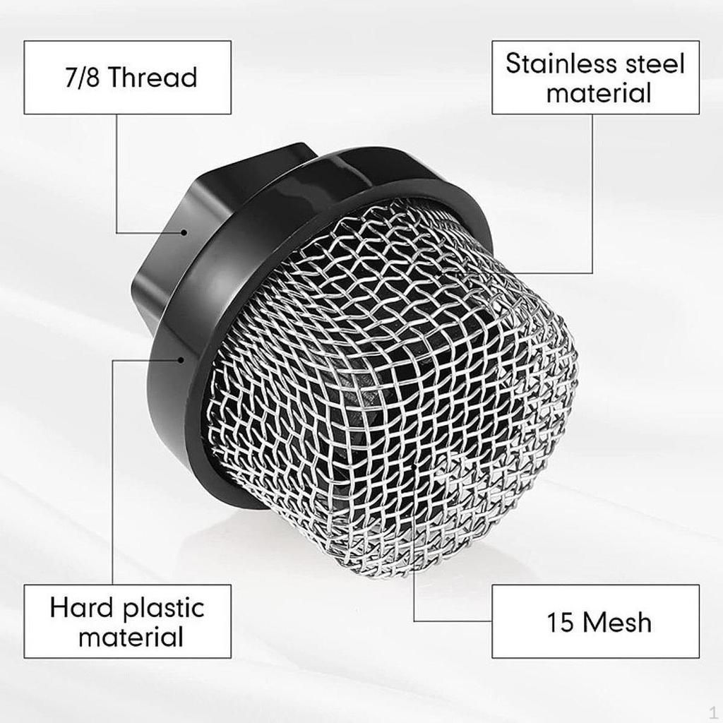Airless Paint Sprayer Filter Inlet Strainer Spare Part Sturdy Accessories for