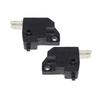 Universal Disc Brake Switch Set for Motorcycle, Electric Car & ATV - Left/Right Front Brake Stop Light Switch with Spring