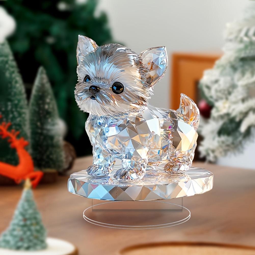 Acrylic Stand-figurine "Puppy" for Interior
