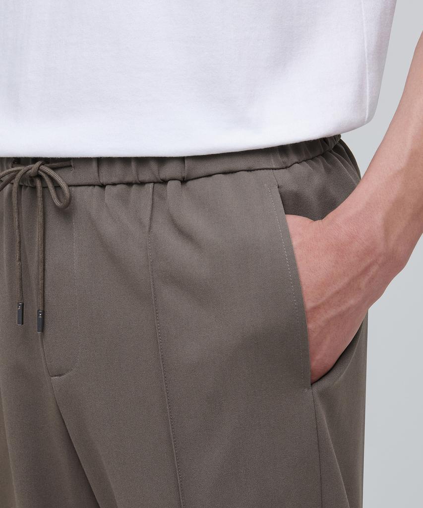 Musinsa Standard Easy Elastic Track Slacks [Dusty Beige]