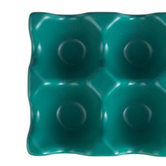 Söt ägg 6 ruthållare solid rektangel