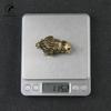 Vintage Copper Small Wild Boar Figurines Retro Brass Animal Crafts Ornaments Tea Pet Desk Decoration Home Decor Accessories Gift