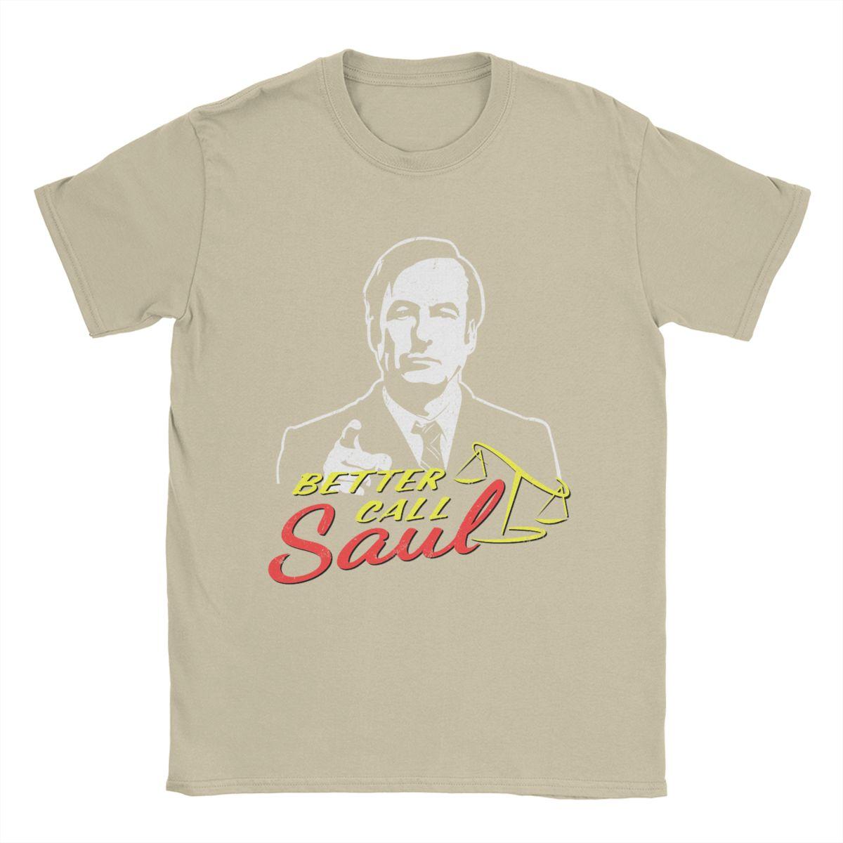 

Вінтажна футболка Better Call Saul для чоловіків, з круглим вирізом, 100% бавовняна футболка, футболки з коротким рукавом, одяг для вечірок M
