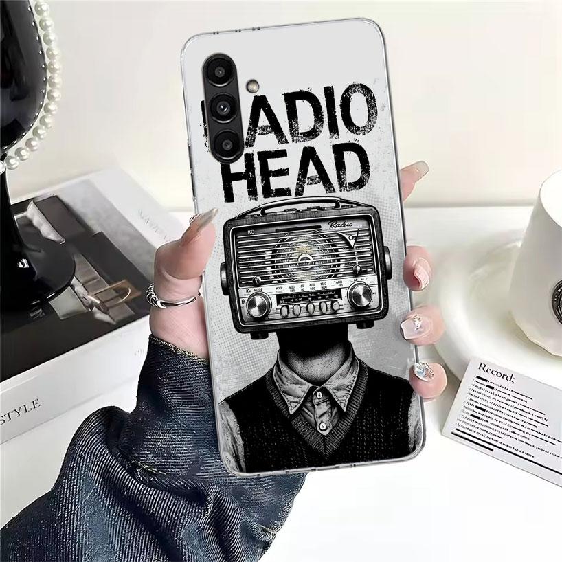 Bnad R-Radiohead Phone Case For Samsung Galaxy A13 A14 A15 A16 A17 A53 A54 A55 A56 A57 A33 A34 A35 A36 A37 A23 A24 A25 A26 Galax