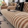 Light Luxury High-Grade Leather Sofa Cushion Autumn and Winter Plush Straight Row Seat Cushion All-Inclusive Universal Sofa Cover Winter Cover Towel
