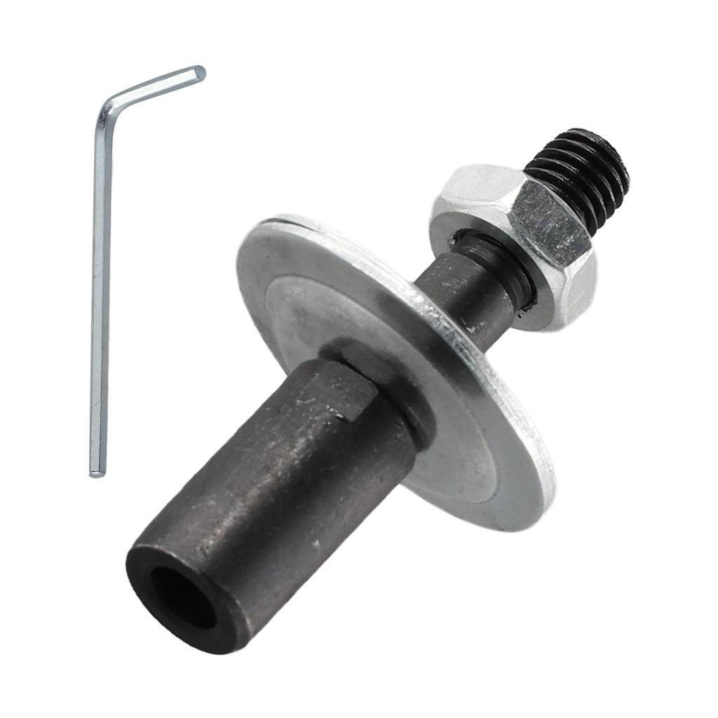 1 Set Spindeladapter Links/ Rechts Ersatz für Schleif- Polierwellenmotor Tischschleifer Elektrowerkzeugteile
