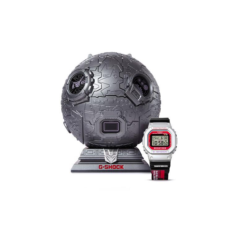 CASIO Men G-SQUAD Series Gray Watch DW-5600MEGA22-8PFT Special Watch Box