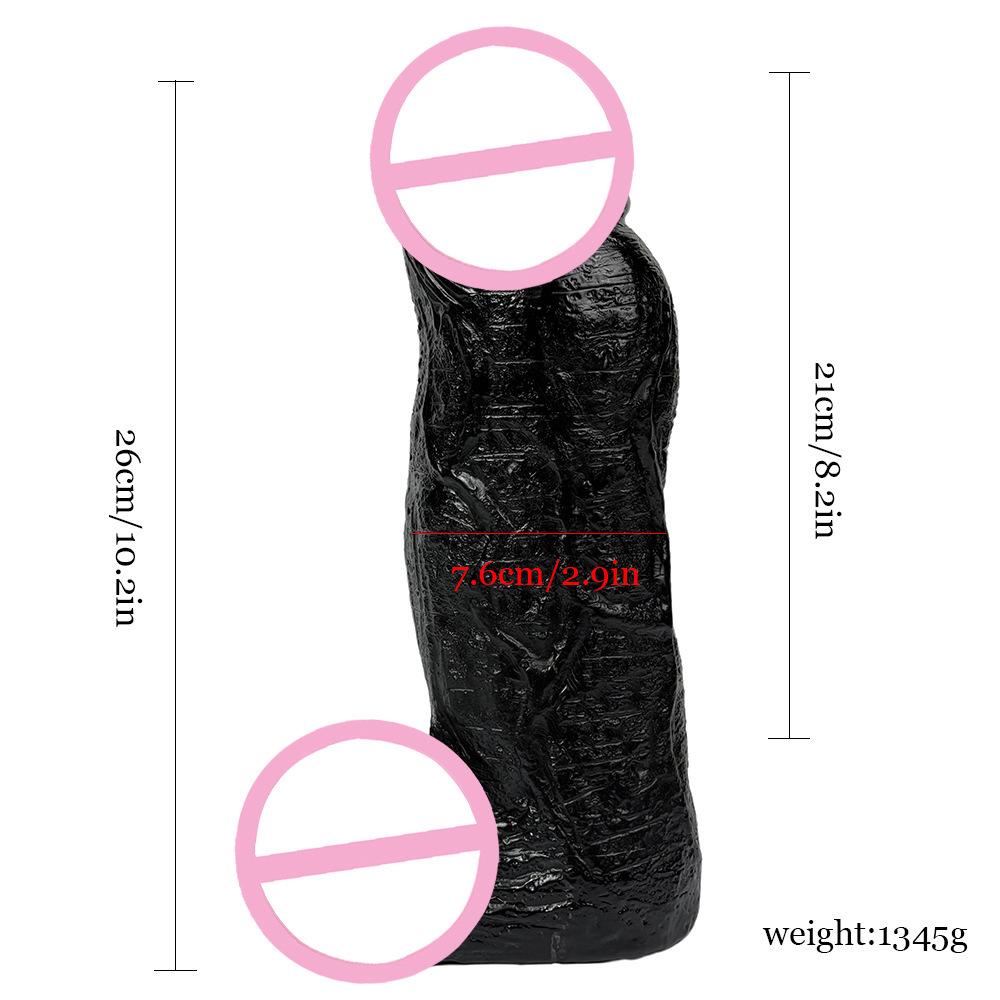 Thick Large Realistic Silicone Dildo Fist Anal Dilator for Women