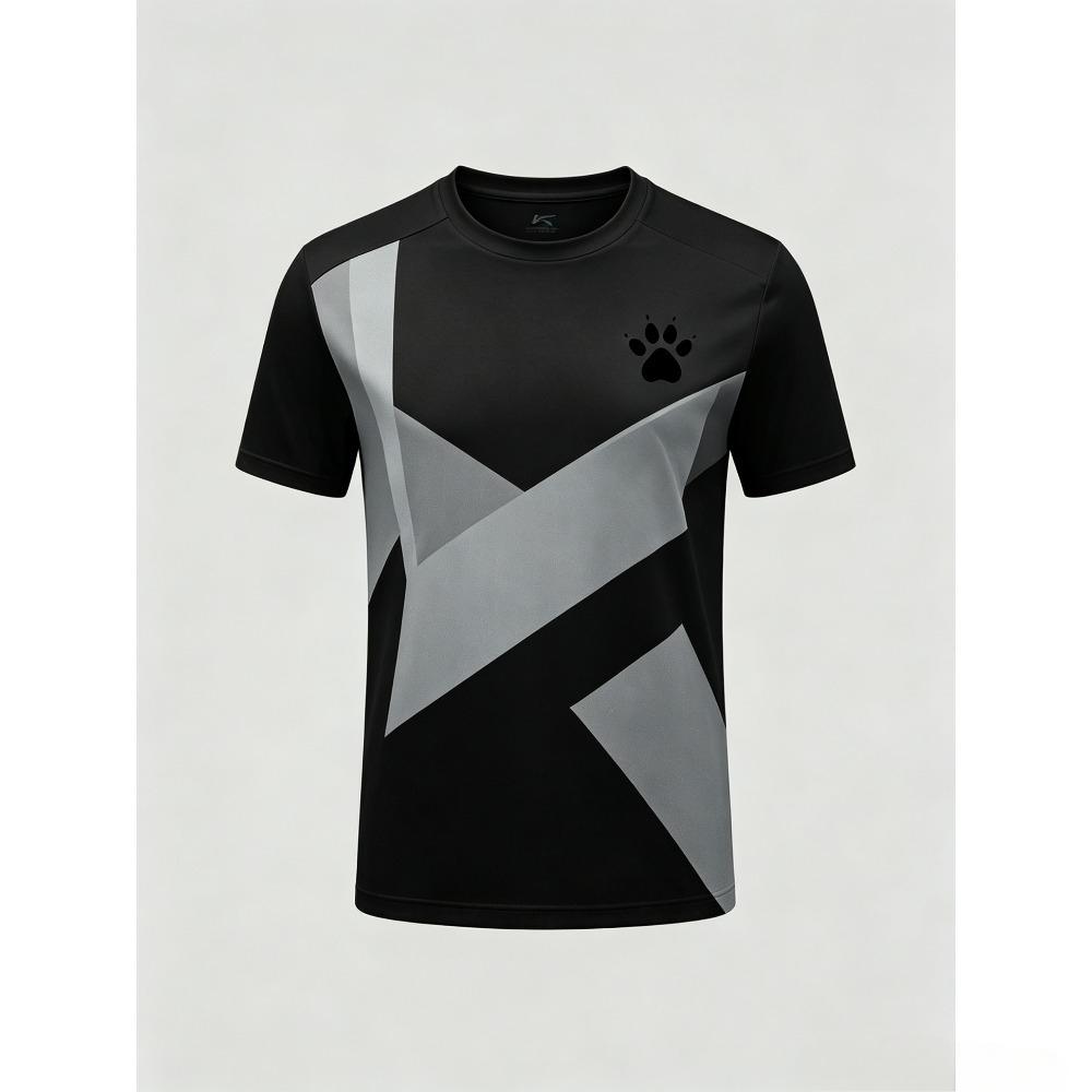 KELME quick-dry short-sleeved T-shirt for men and women, breathable sports top for summer running and football training
