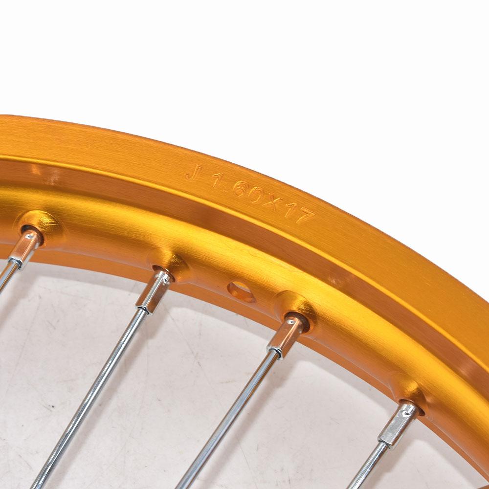 1.60-17 inch Front 1.85-14 inch Rear Rims with sprocket Disc Brakes For KLX CRF Kayo BSE Dirt Pit Bike Motorcycle