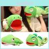Ocean World Shark Crocodile Hand Puppet With Movable Mouth Plush Toy For Children's Interactive Play