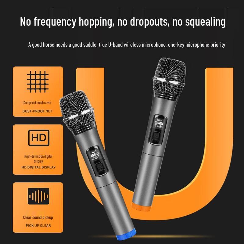 SAST ST-1509 Portable 15-inch Bluetooth Trolley Speaker with Dual Microphones