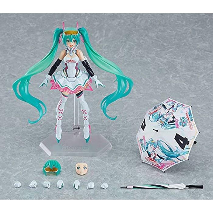 Figma Hatsune Miku GT Project Racing Miku 2021 Ver. Non-Scale Multicolor 5 Inches