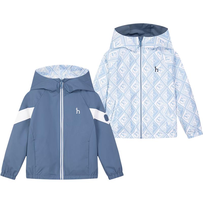 

HAZZYS Kids Reversible Hooded Tech Jacket 165