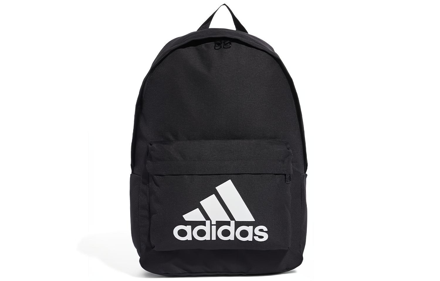 Adidas Polyester Backpack Regular Unisex Pure Black FS8332