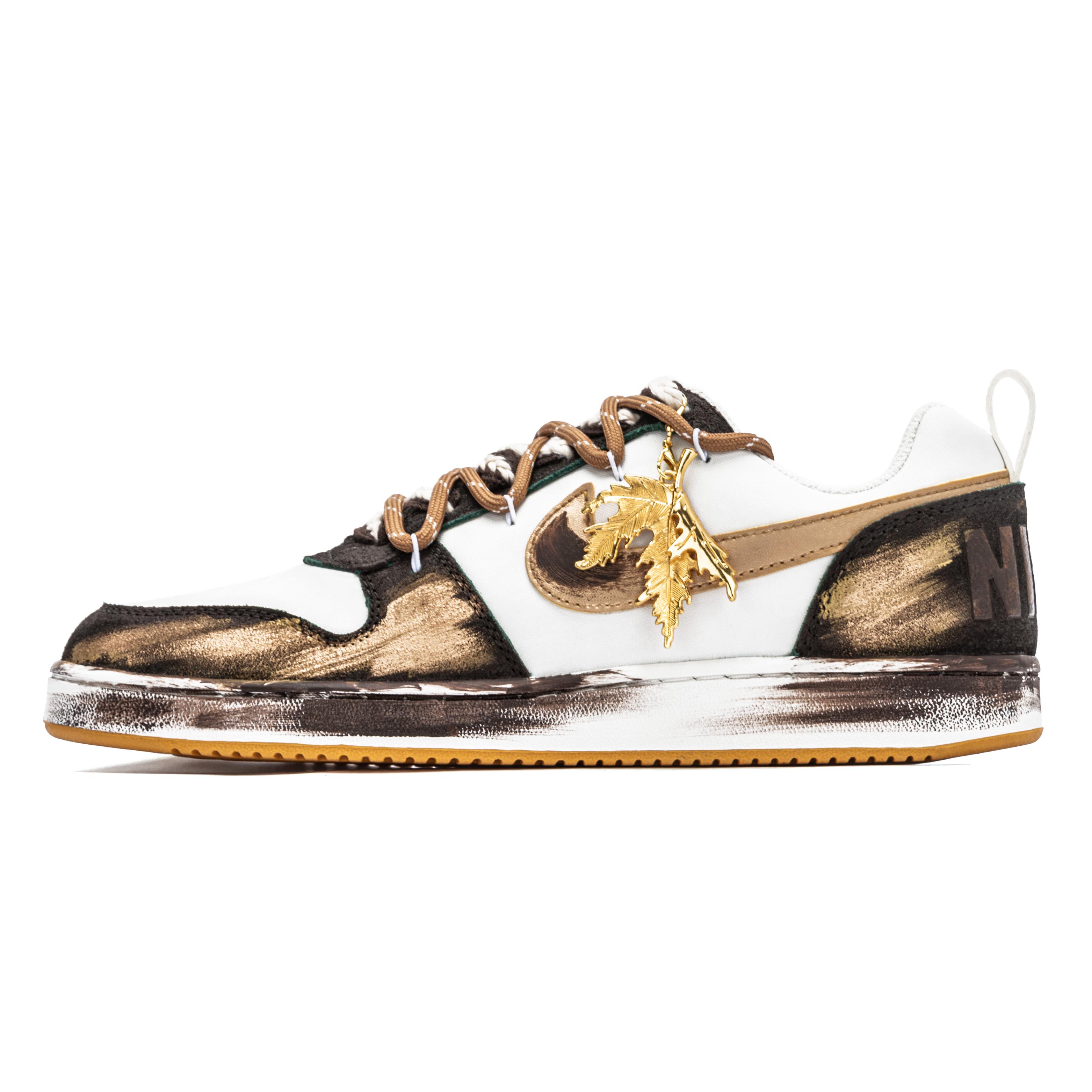 

Nike Court Borough Abrasion Resistant Abrasion Resistant Low top Skateboard Shoes Men s Gold Brown 844881-100(Team1326-) 42.5