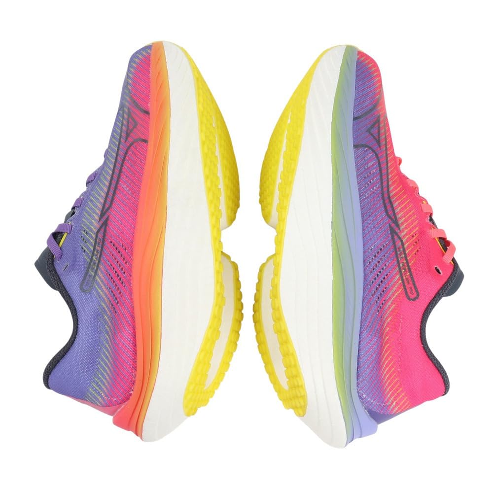 Mizuno Wave Rebellion PRO Running and Purple Size 2E Women's Shoes, Pink, Black, (Asymmetrical), 23.0 Cm,