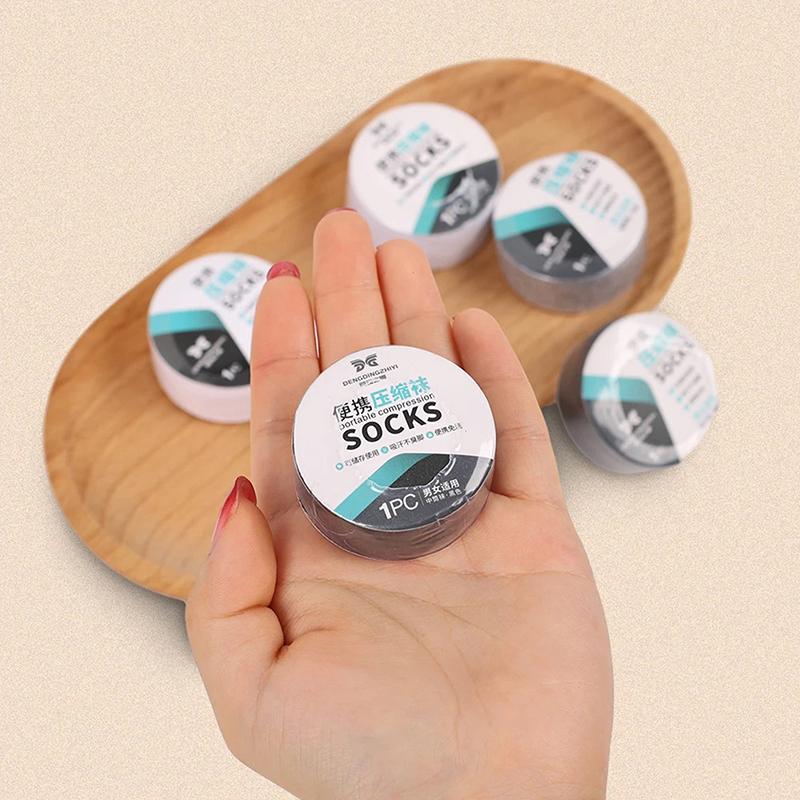 5Pairs Disposable Travel Socks For Men Women Washable Compression Socks Portable Compression Highly Elastic Cotton Sock