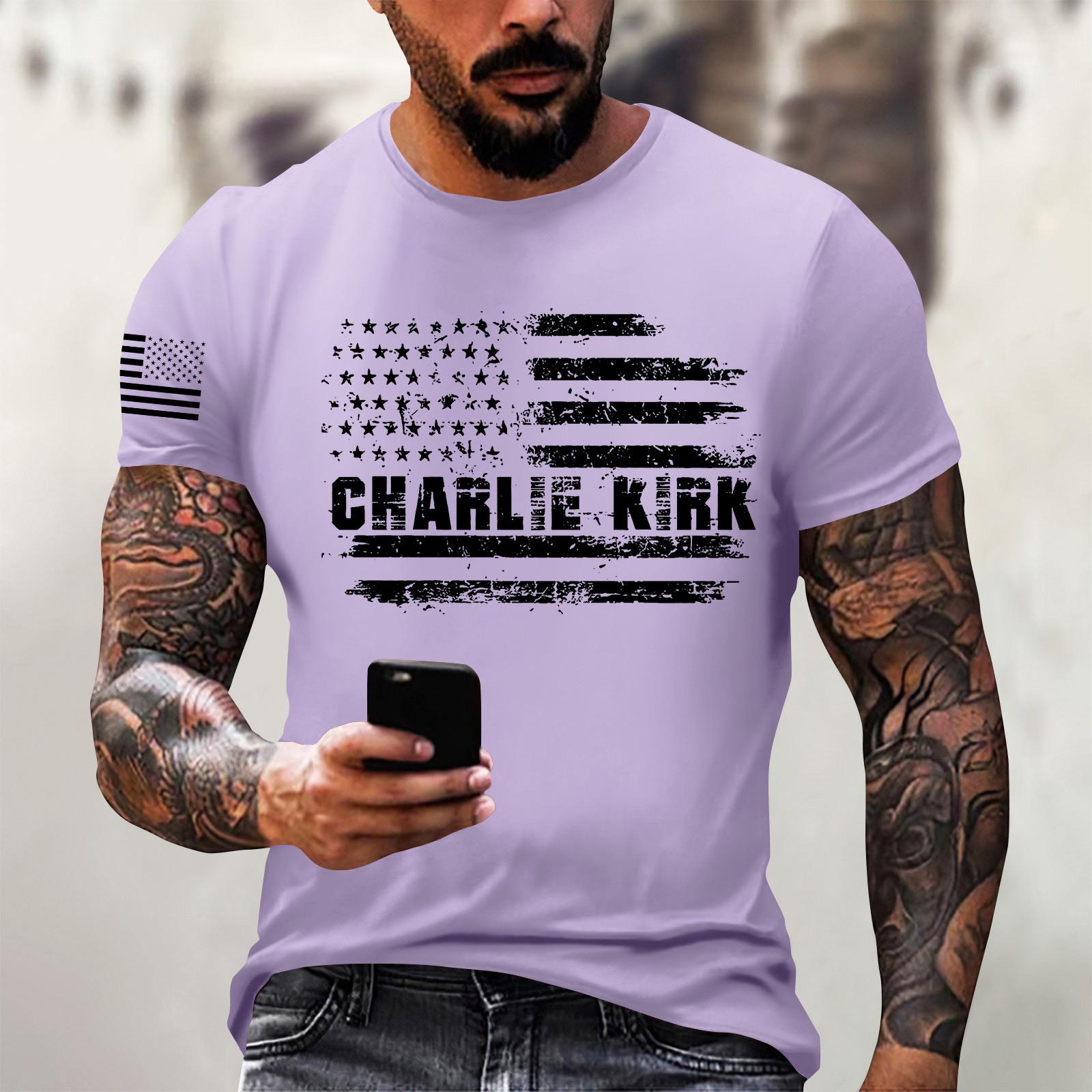 

Модная одежда для работы с коротким рукавом и круглым вырезом, принтованные топы для мужчин, летние топы XXL