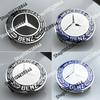 Hot For Mercedes Benz 4pcs 75MM Car Wheel Center Hub Caps Covers A B C S Class AMG GLA CLA GLC W176 W221 W204 W205 Accessories