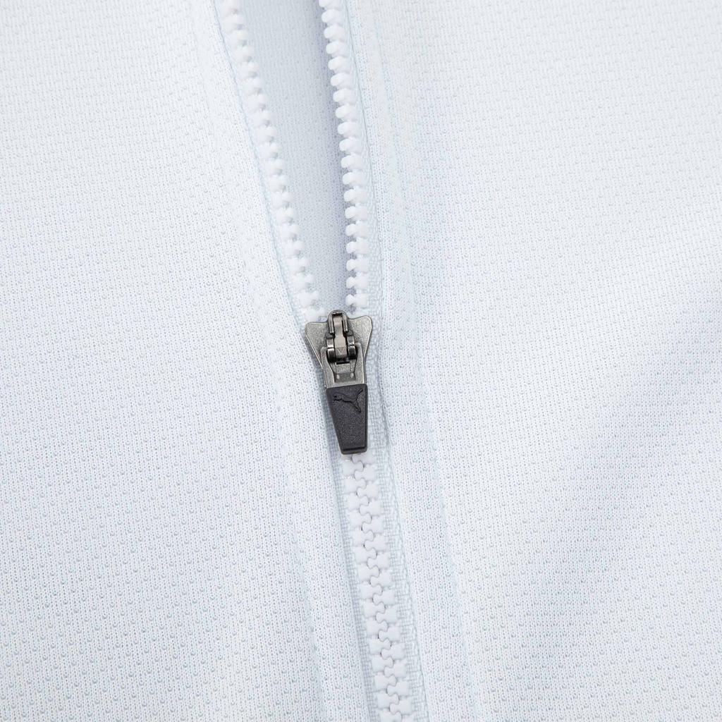 Puma Sports Raglan Zip Hoodie Men Jackets Silver 683052-42