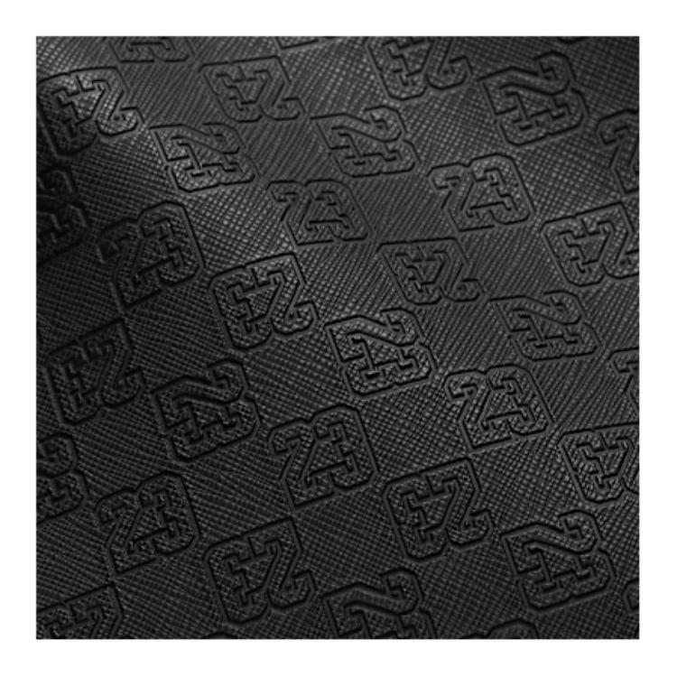Jordan Monogram Polyurethane Tote Bag, Shopping Bag, Handbag, Shoulder Bag Unisex Black Jordan HV2860-045