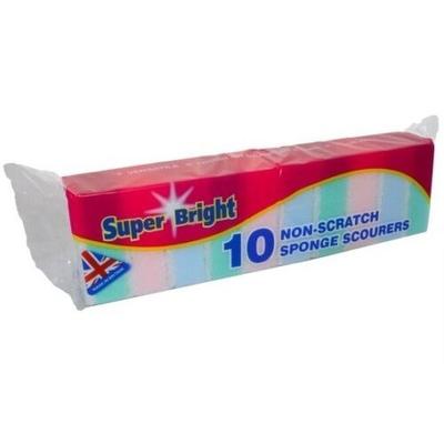 Superheldere sponsschuurmachines (Pak van 10)