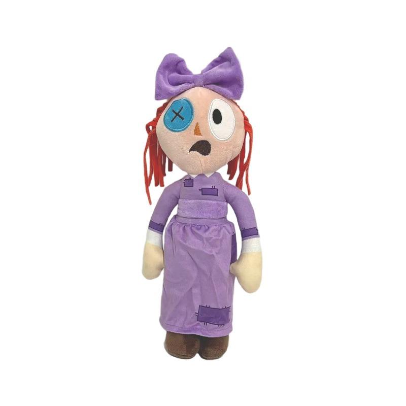 Cute The Amazing Digital Circus Series Stuffed Toy Hug Pillow Cartoon Soft PP Cotton Filling Plush Toy Birthday Gift