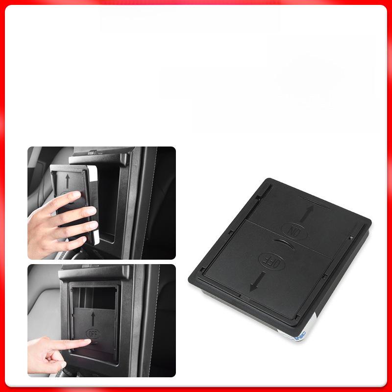 

Tesla Model Y/3 Armrest Privacy Storage Box Central Console Organizer