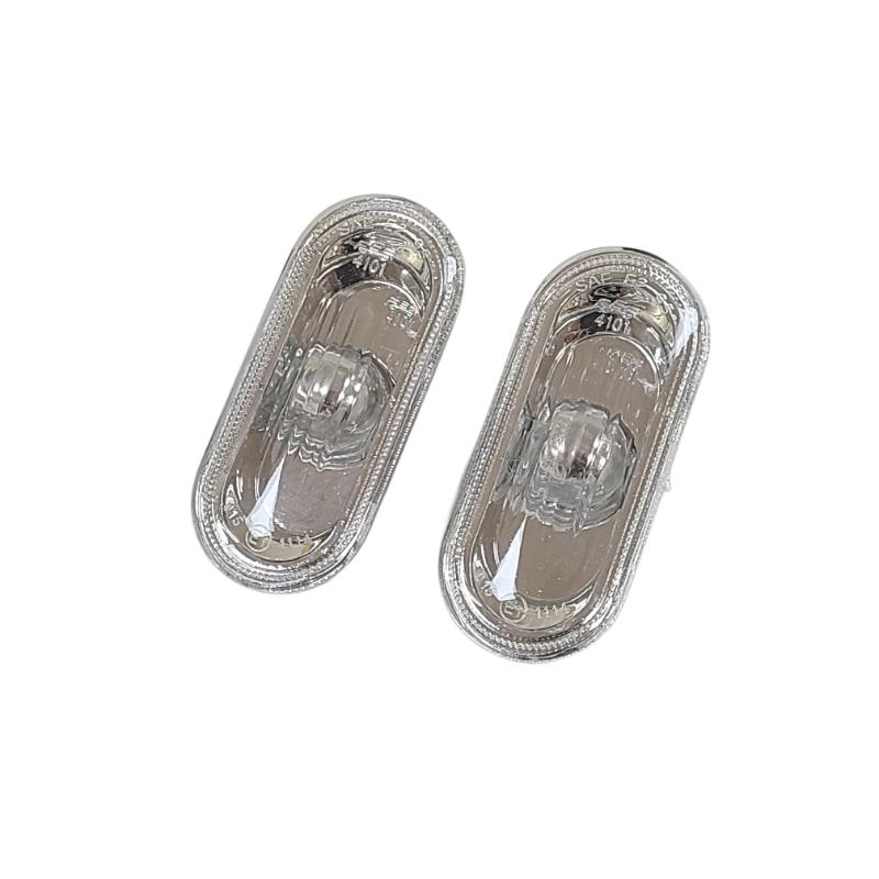 Replacement Part Clear Side Marker Light Smooth Lens For VW Volkswagen Golf MK4