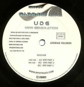 

12inch Record UDG - New Generation GBR20 Garbage Records 2004 France Dance & Electronica Used