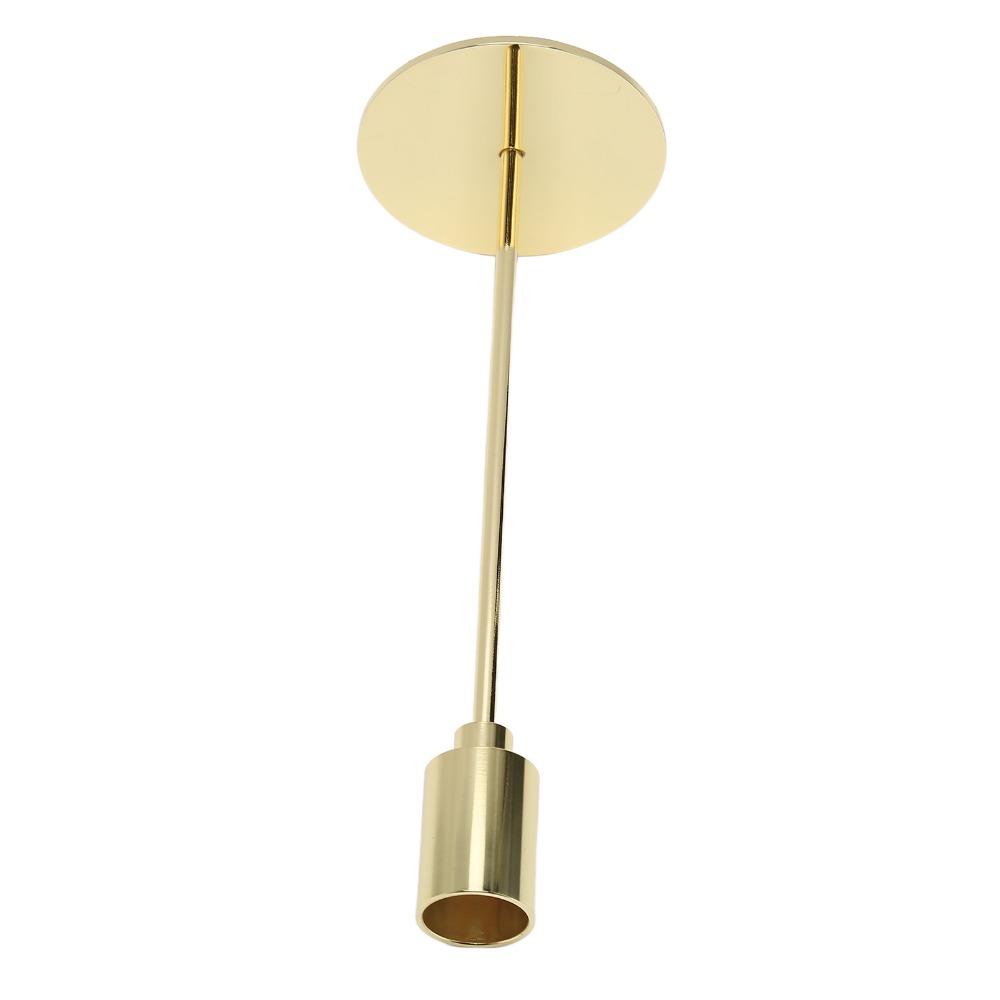 3sets Gold Taper Candle Holder 6cm Candle Holder Set Pillar Candle Holder Home Table Decoration