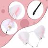 Cute Fashion Hair Decor 2pcs/1Set  Beautiful Role-playing Cat's Ear  Masquerade Role-playing Accessories Bow Knot Bell Headdress