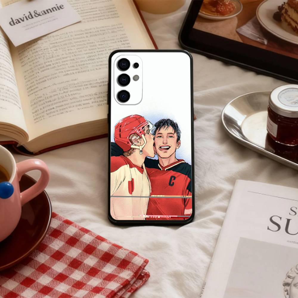 

LGBTQ H-Heated R-Rivalry I-Ice Hockey Phone Case For Samsung S 25,24,23,22,30,21,10,9,Ultra,Plus,Lite,FE,4,5 G Soft Black Case Samsung S22ULTRA5G