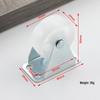 Directional White Furniture Caster: Plastic Fixed Wheel for Furniture Accessories