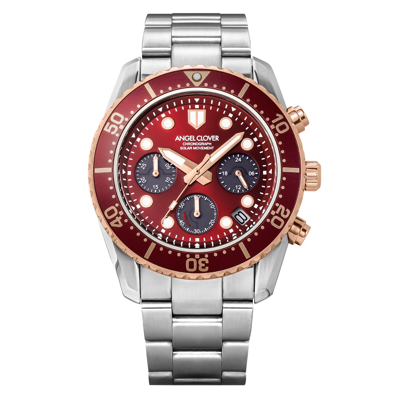 Angel Clover Sea Cruise Solar Watch
