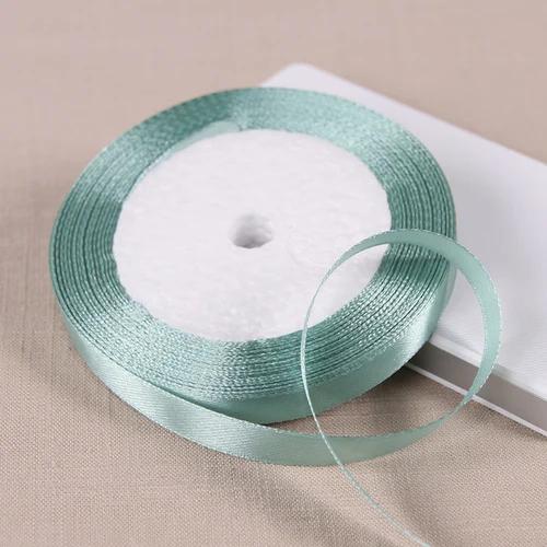 10mm Satin Ribbons DIY Wedding Birthday Party Artificial Silk Roses Crafts Supplies Sewing Acces Scrapbooking Material 25Yards