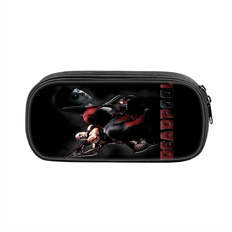 Piórnik Deadpool Duża Pojemność Nylonowa Torba na Artykuły Papiernicze Do Szkoły i Biura