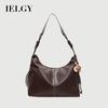 Ladies Tote Bag Simple Soft Surface Retro Large-Capacity One-Shoulder Underarm Bag Commuter All-