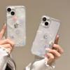 Dream Ocean Star Shell Compatible with iPhone 16 Pro Max Apple 15 Phone Case Liquid Sand 13/14 Transparent