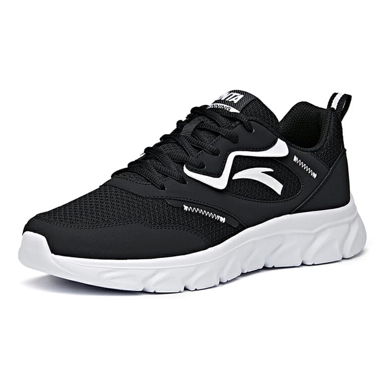Anta Running Collection Sports Running Shoes Men's Black White 912125527-2