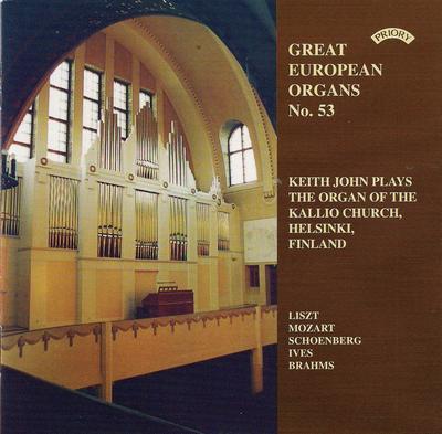 CD KEITH JOHN - Great European Organs  UK Classical Used