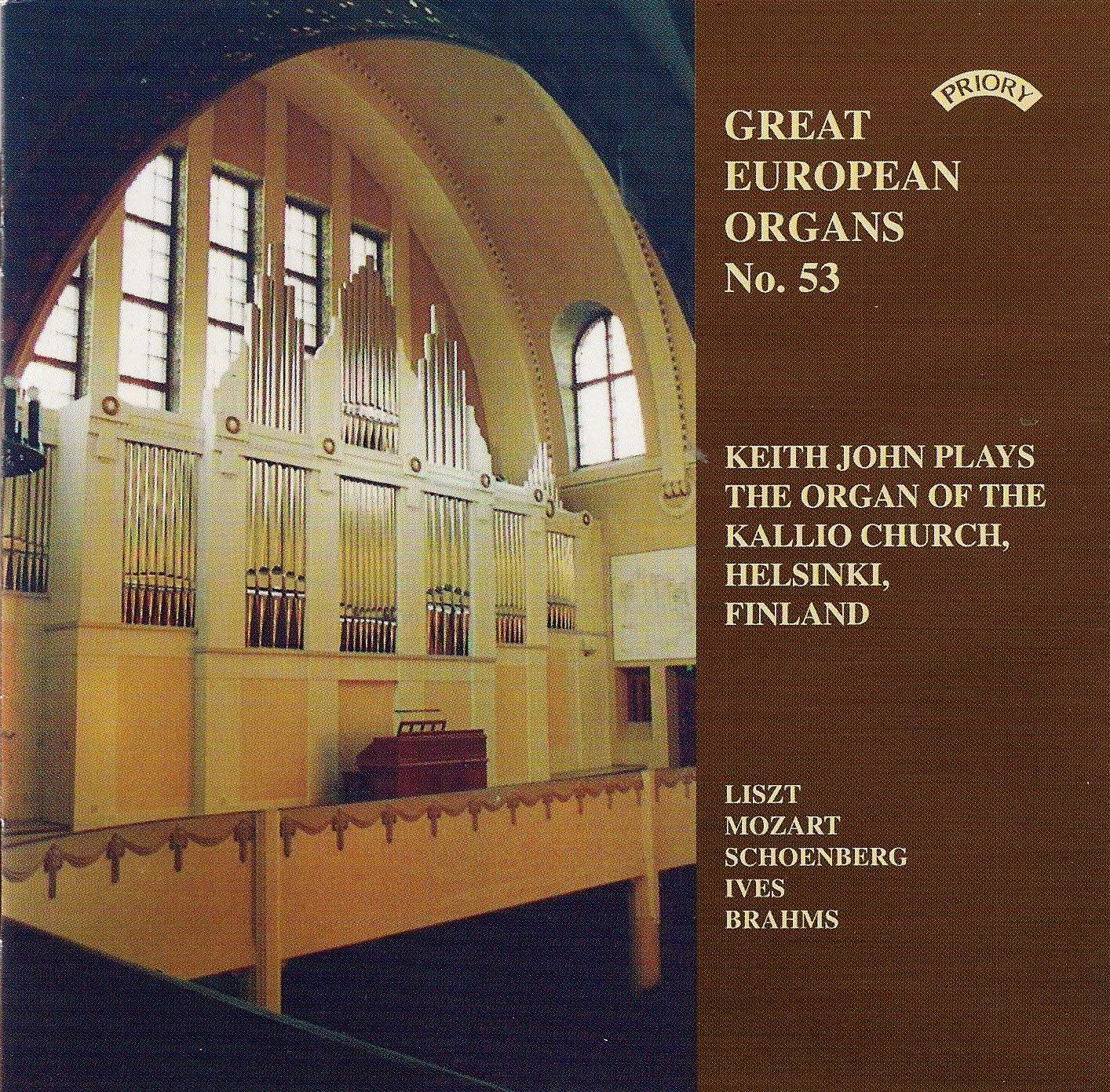 

CD KEITH JOHN - Great European Organs UK Classical Used