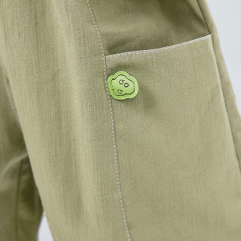 Minibala Unisex Baby & Kids Summer Loose-Fit Pants