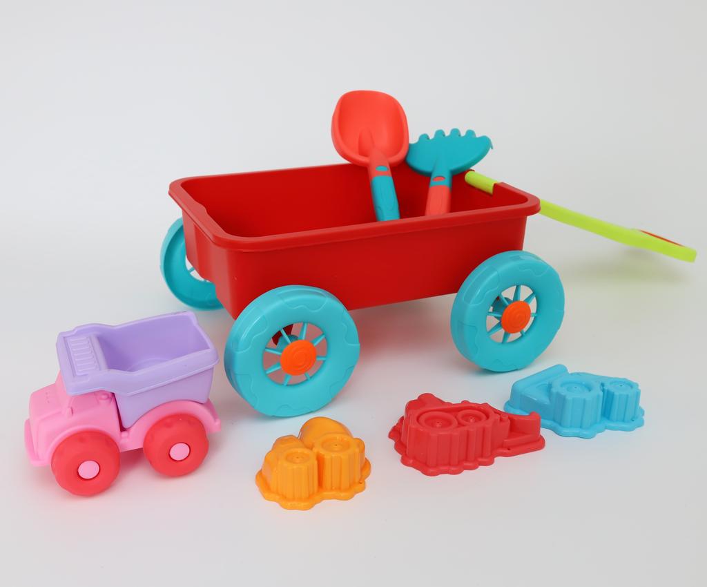 Sandbox toys Wheelbarrow - red